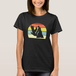 Aikido Karate Judo Cool Martial Arts Retro Martial T-Shirt