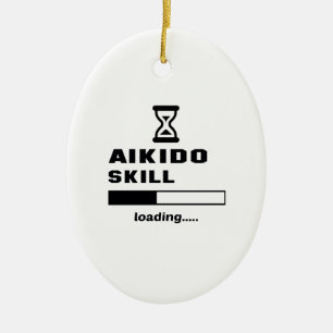 Aikido skill Loading...... Ceramic Ornament