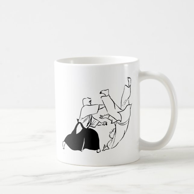 Aikido techniques coffee mug (Right)