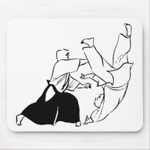Aikido techniques mouse pad