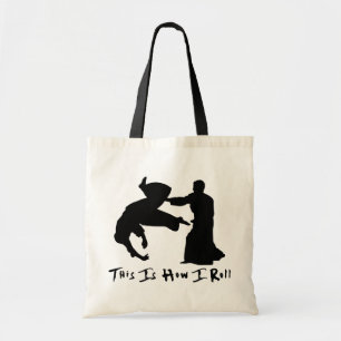 Aikido This Is How I Roll Tote Bag