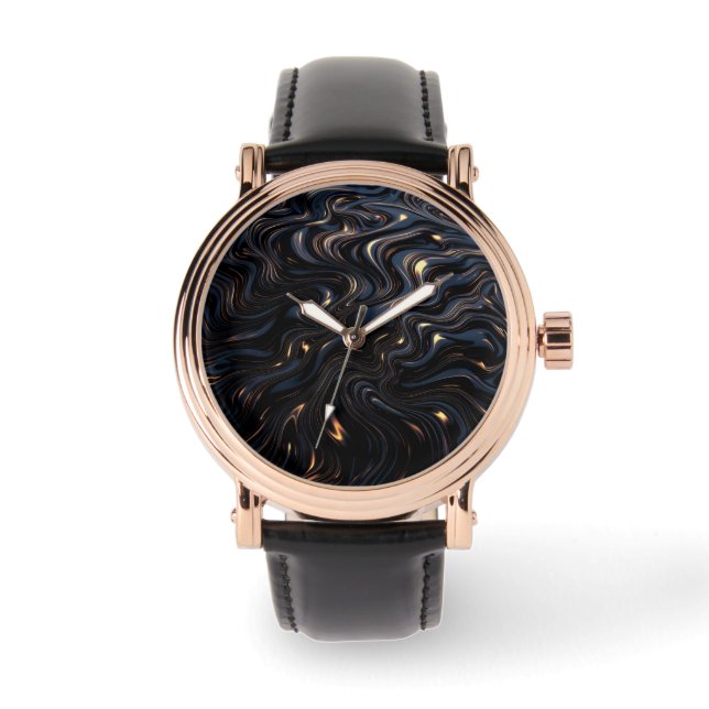 AiKo Beats™ Waveform X – Chrome Edition Watch (Front)
