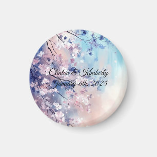 Aiko Customisable Wedding Keepsake - Save The Date Magnet