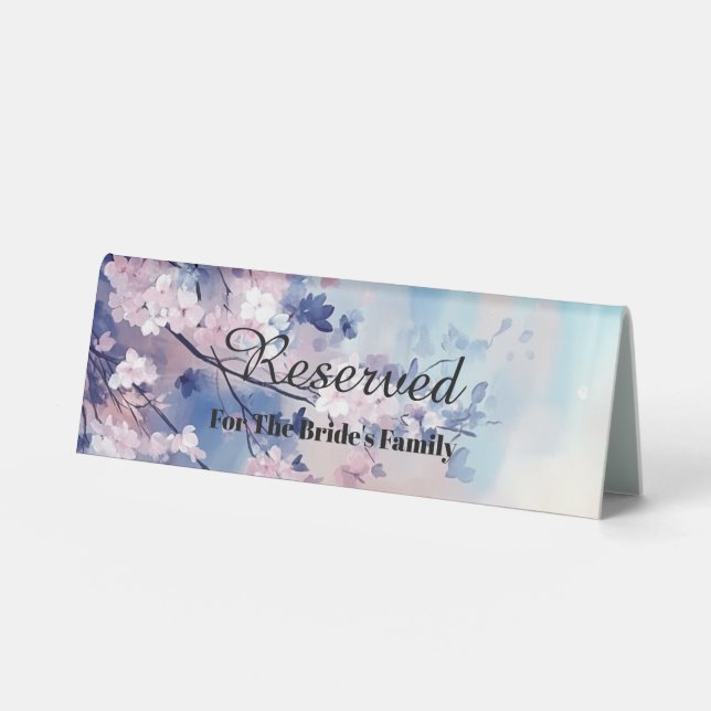 Aiko Table Top Sign (Front)