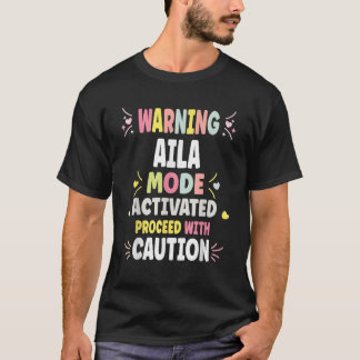 AILA Personalised Women s Gift Custom AILA T-Shirt