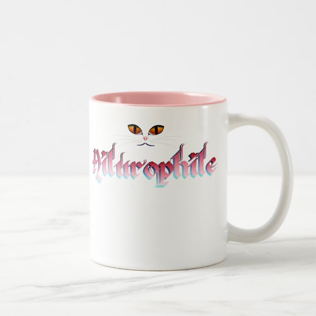 Ailurophile-kitty mug (Right)