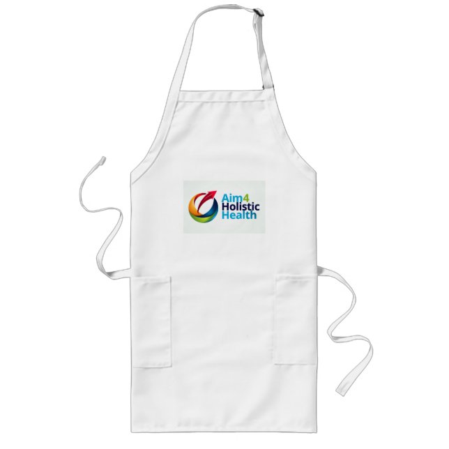 Aim 4 Holistic Health Long Apron (Front)