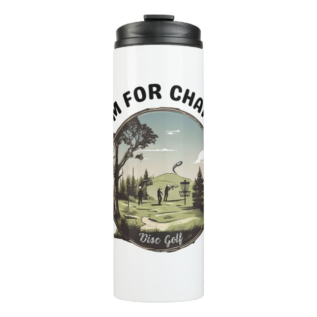 Aim For Chains Thermal Tumbler (Front)