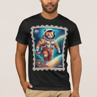 Aim for the moon kitty astronaut T-Shirt