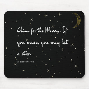 Aim for the Moon Mouse Pad