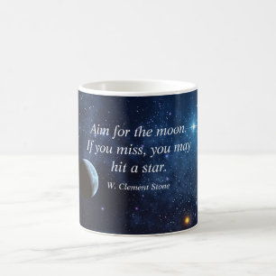 Aim for the moon mug