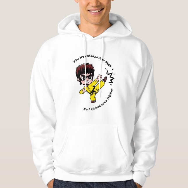 Aim High motivational Hoodie (Front)