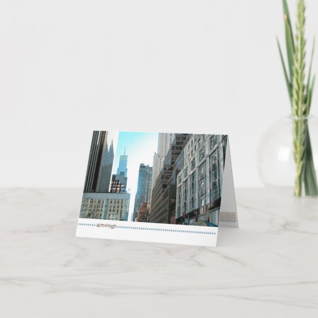 aim*high_NYC note card (Front)