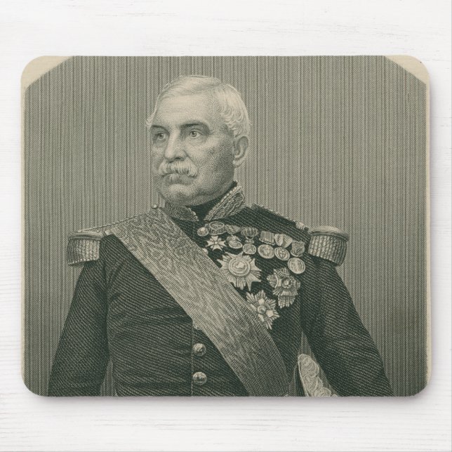 Aimable Jean Jacques Pelissier  Duc de Malakof Mouse Pad (Front)