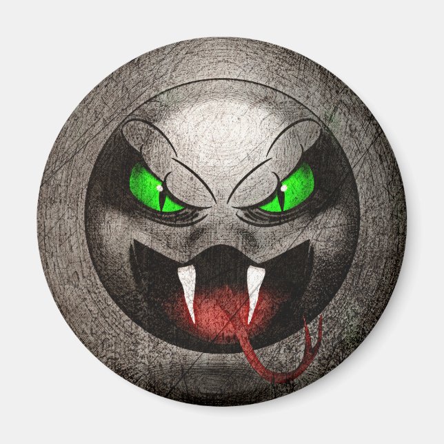 Aimant Snakemoji Vintage Magnet (Front)