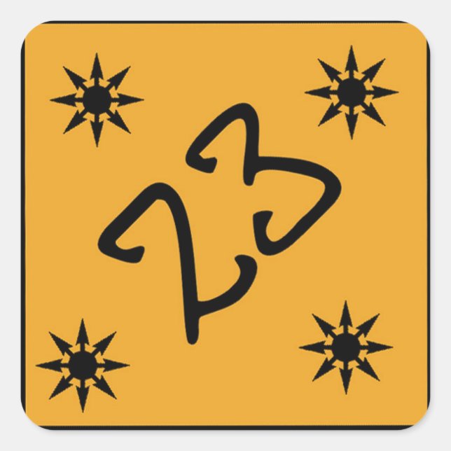 AIN23 Logo sticker (Front)