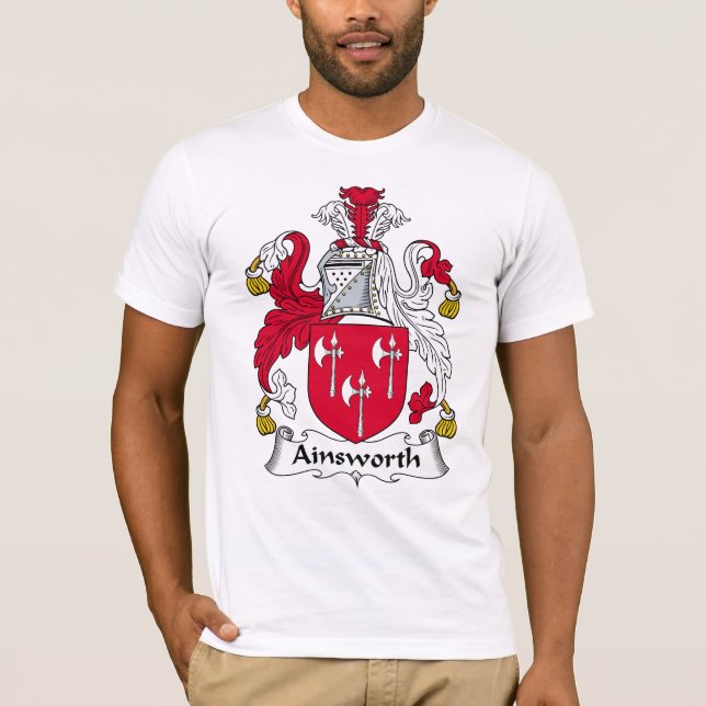 Ainsworth Family Crest T-Shirt (Front)