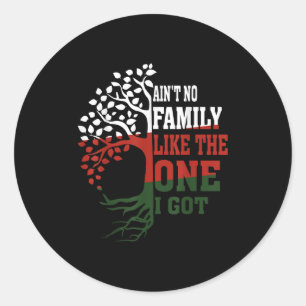 Aint No Family Like The One I Got Matching Family Classic Round Sticker