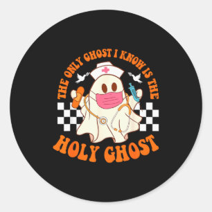 Aint No Ghost Like The Holy Ghost Jesus Christian Classic Round Sticker