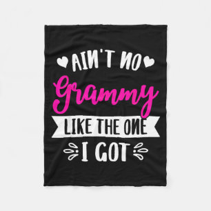 Ain't No Grammy Like The One I Got Family Reunion  Fleece Blanket