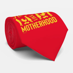 AIN'T NO HOOD LIKE MOTHERHOOD funny mother's day   Tie