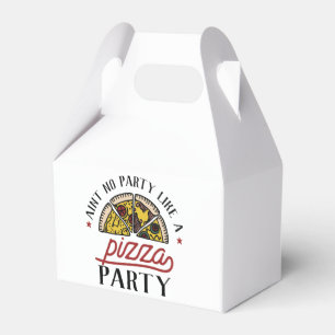 Aint No Party Like A Pizza Party Favour Box