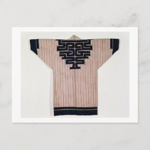 Ainu Coat, 19th century Postcard