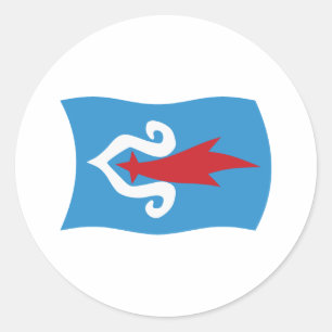 Ainu People Flag Sticker