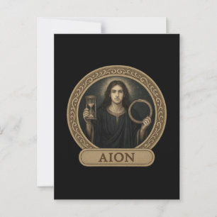Aion Eternal Time God Postcard