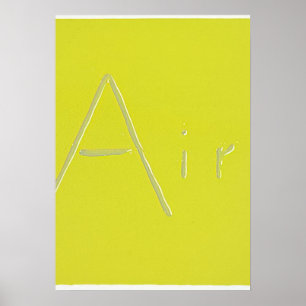 Air - 1969 - Edward Ruscha Poster