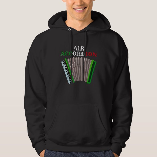 Air Accordion Cinco De Mayo Fiesta Flag Mexican Ac Hoodie (Front)