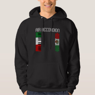 Air Accordion Music Novelty Hoodie