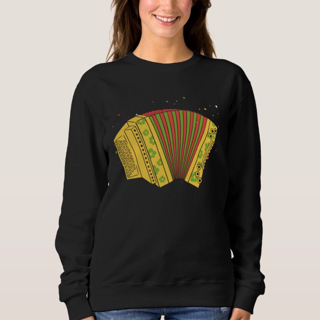 Air Accordion Musicians Orchestra Classic Music Ac Sweatshirt (Front)