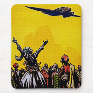 Air Afrique ~ Ligne de Bamako Mouse Pad