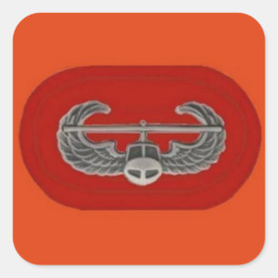 Air Assault Badge on 101st Artillery Oval Sticker
