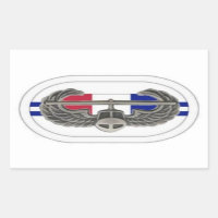 AIR ASSAULT BADGE ON 2D BN 506TH INF OVAL STICKERS