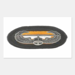 Air Assault Badge on HQ 101st Abn Oval Stickers