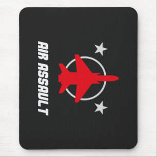 Air Assault Military Fighter Jet Mouse Pad