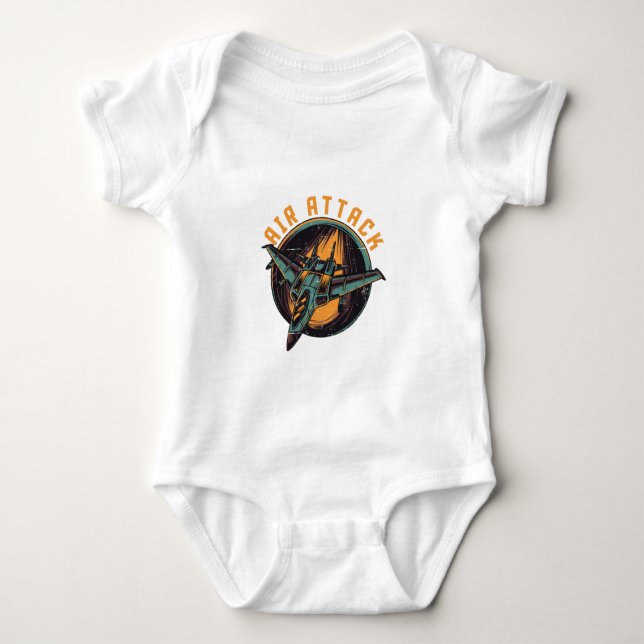 AIR ATTACK  BABY BODYSUIT (Front)