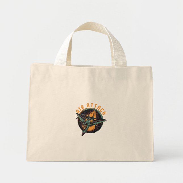 AIR ATTACK  MINI TOTE BAG (Front)