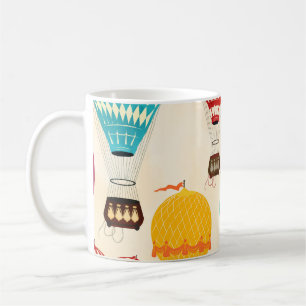 Air balloon: playful pattern design. coffee mug