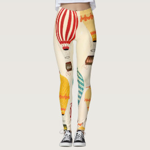 Air balloon: playful pattern design. leggings