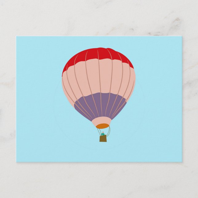 Air Balloon Postcard (Front)