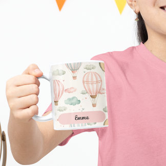 Air Balloons Adventure Kids' Mug