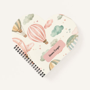 Air Balloons Adventure Kids' Notebook