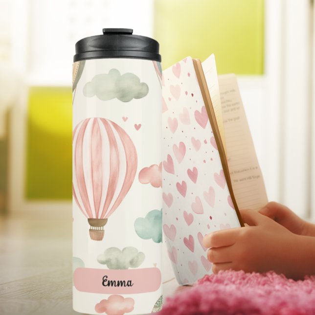 Air Balloons Adventure Kids' Thermal Tumbler (Creator Uploaded)