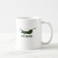 AIR BASE Graphic Mug with   Bold Military-Inspired