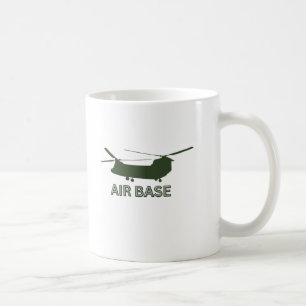 AIR BASE Graphic Mug with   Bold Military-Inspired
