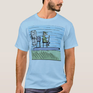 Air Boat Cartoon Shirt