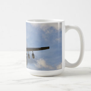 Air-brakes extended coming into land coffee mug